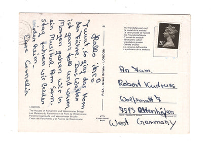 Ansichtskarte London / Houses of Parliament +++ / England / M1-67