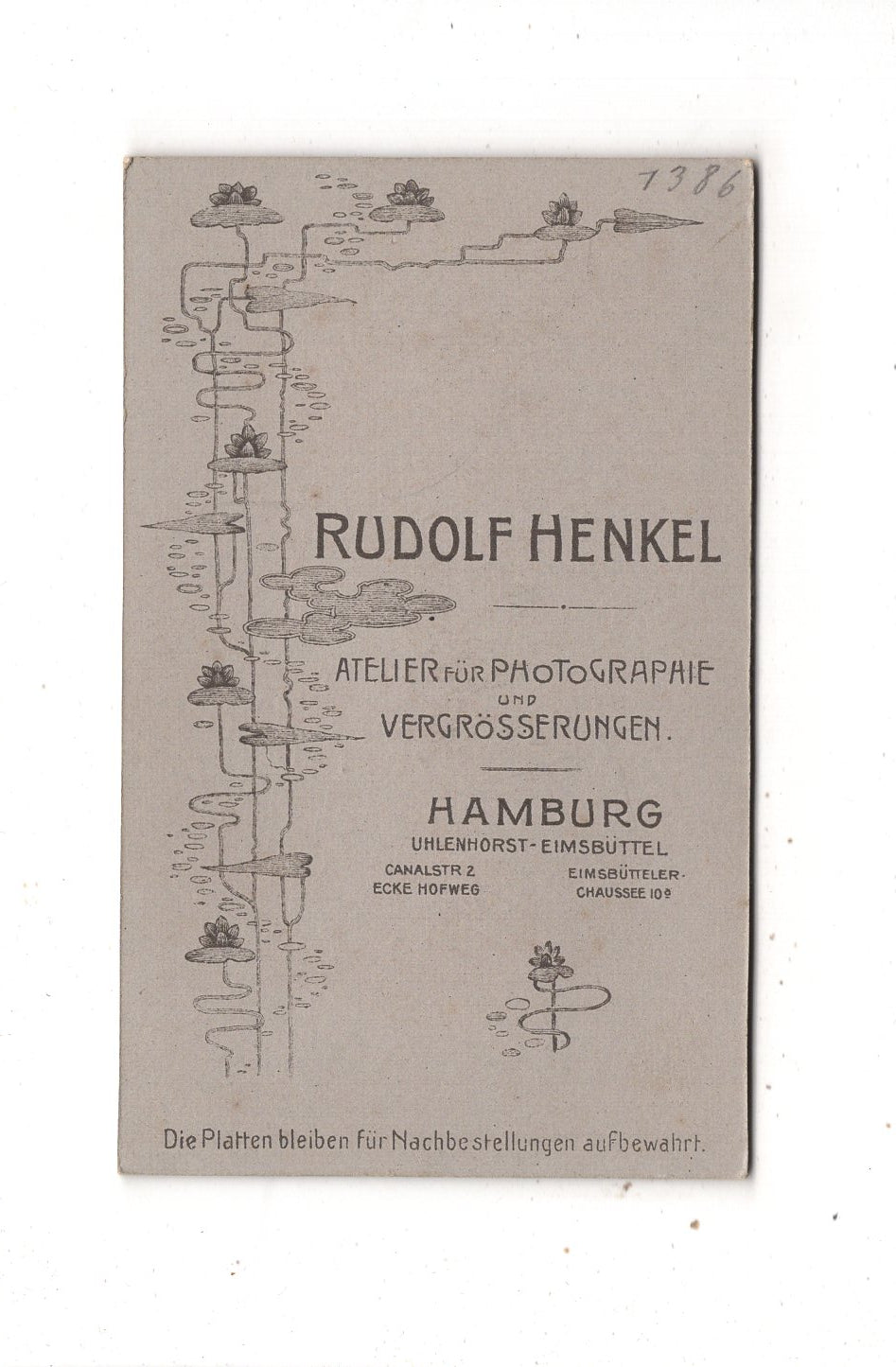 Fotografie Niedliche kleine Jungen - Hamburg um 1900