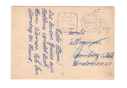 Ansichtskarte Koblenz am Rhein