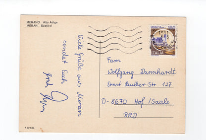 Ansichtskarte Merano Meran / Südtirol / Italien