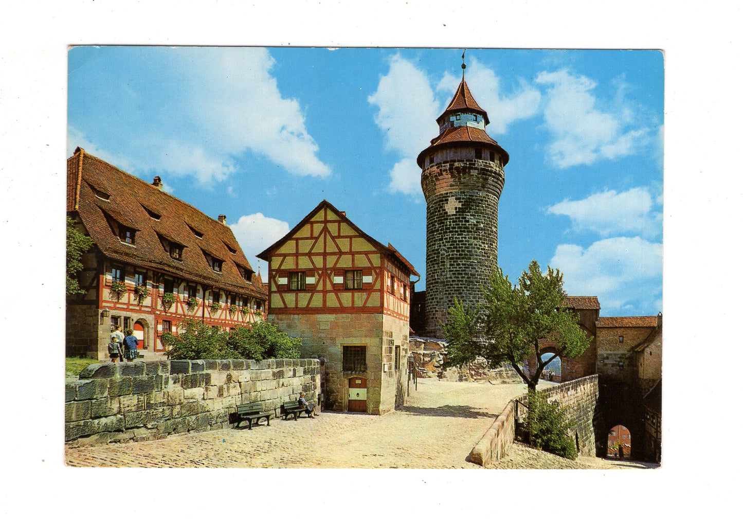 Ansichtskarte Nürnberg / Sinwellturm / I1-66