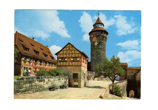 Ansichtskarte Nürnberg / Sinwellturm / I1-66