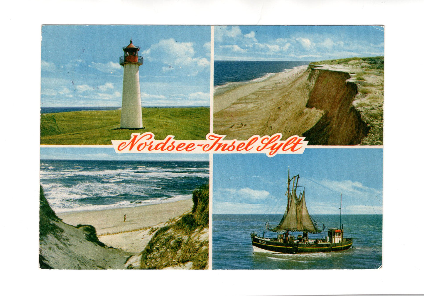 Ansichtskarte Nordsee-Insel Sylt