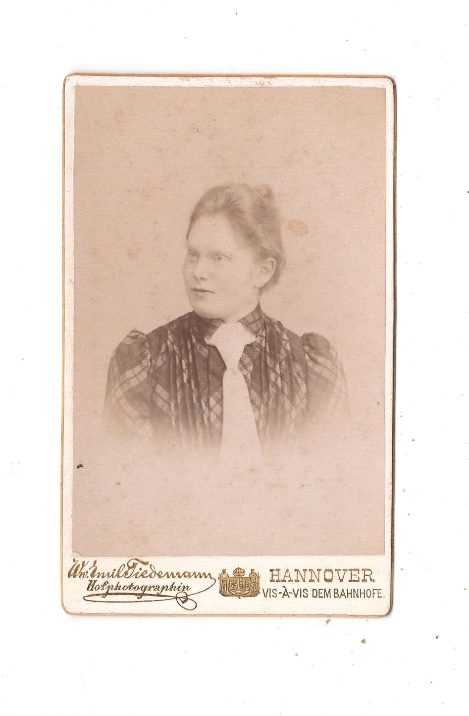 Fotografie Damenportrait - Hannover 1890er