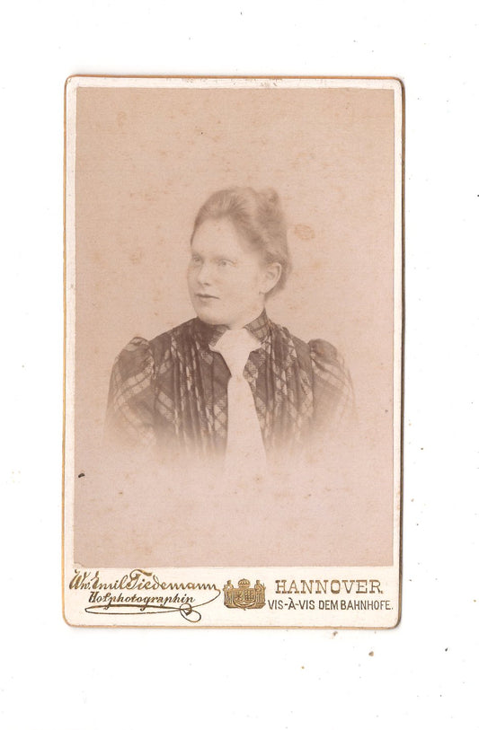 Fotografie Damenportrait - Hannover 1890er