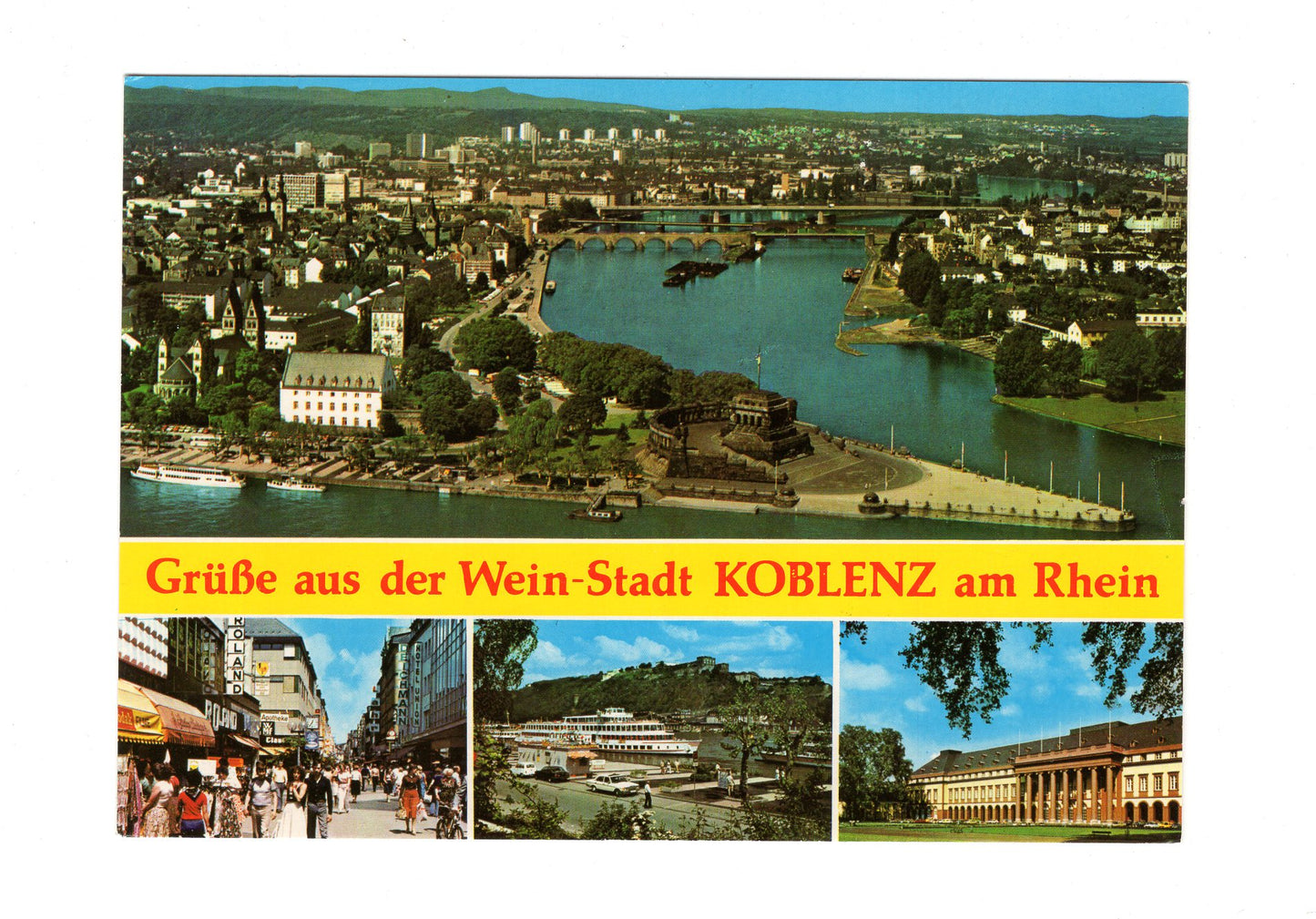 Ansichtskarte Koblenz am Rhein
