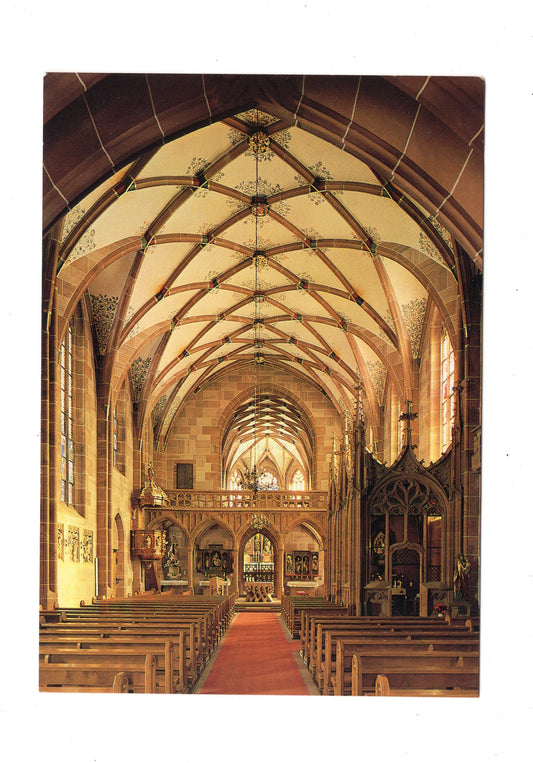 Ansichtskarte Lautenbach / Renchtal / Wallfahrtskirche Mariä Krönung