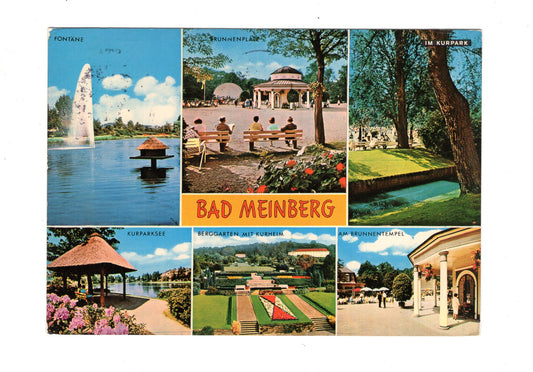 Ansichtskarte Bad Meinberg / Brunnentempel / Kurpark +++
