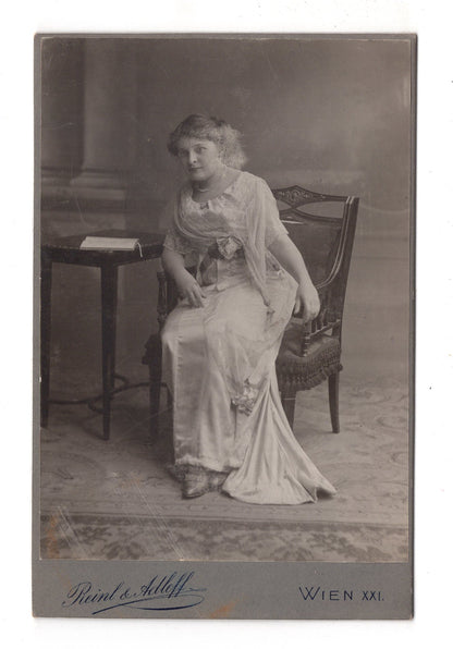 Fotografie Feine Dame - Wien 1900er / CAB W-19