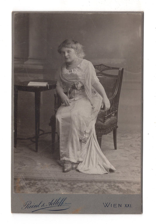 Fotografie Feine Dame - Wien 1900er / CAB W-19