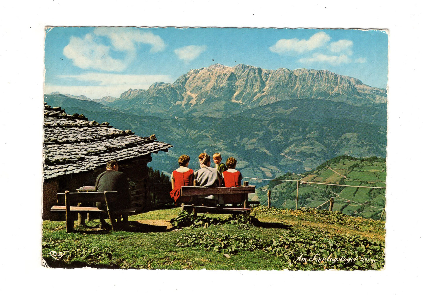 Ansichtskarte Wagrain-St. Johann / Sonntagskogel / Österreich
