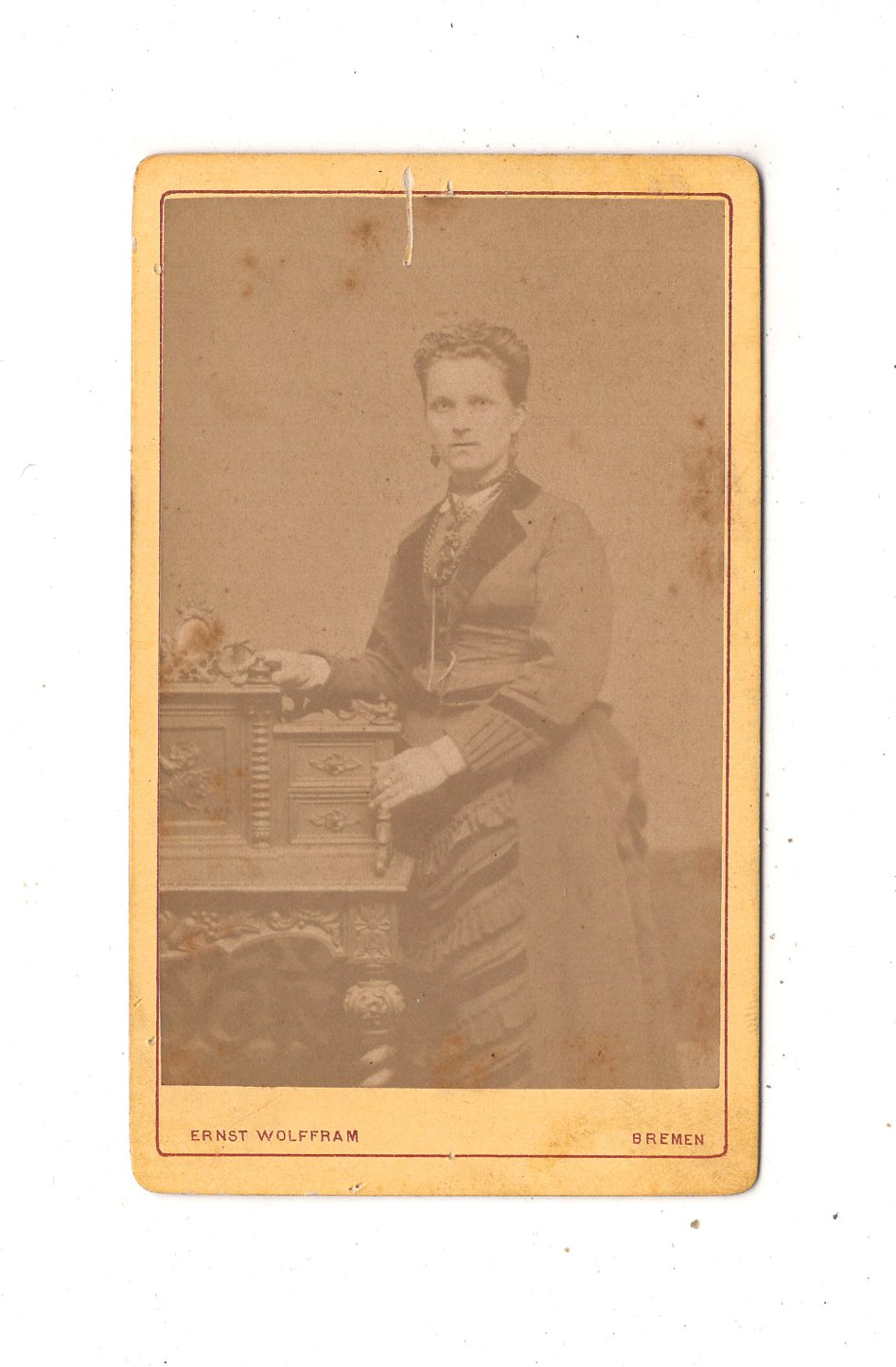 Fotografie Feine Dame - Bremen 1870er