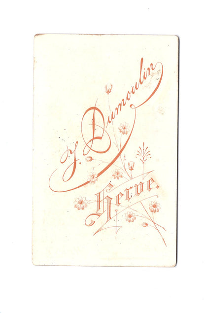 Fotografie Damenportrait - Herve / Belgien 1890er