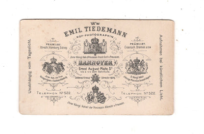 Fotografie Damenportrait - Hannover 1890er