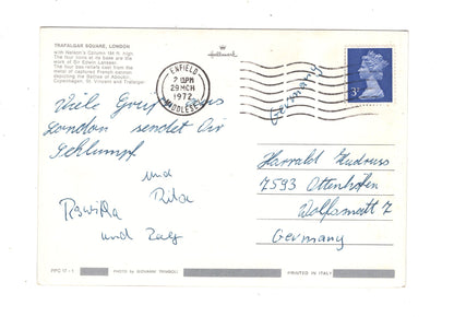 Ansichtskarte London / Trafalgar Square / England / M1-67