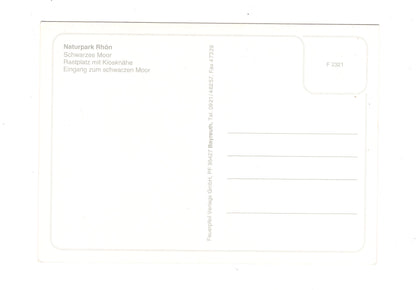 Ansichtskarte Naturpark Hohe Rhön