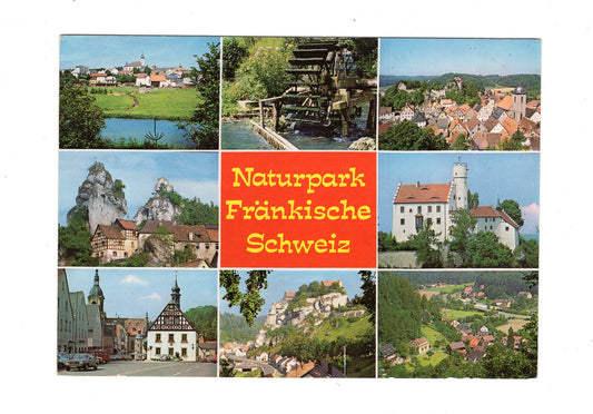 Ansichtskarte Naturpark Fränkische Schweiz