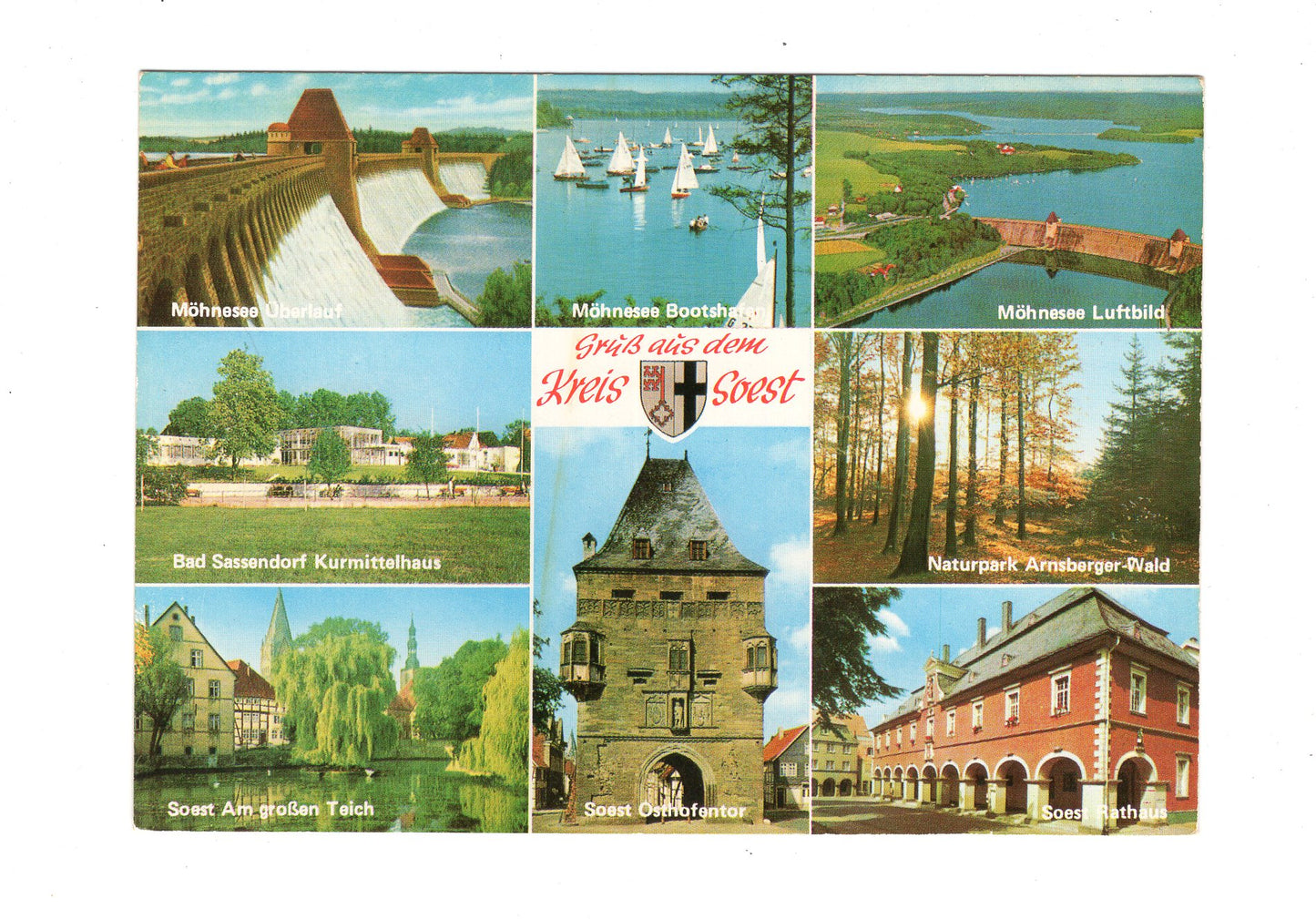 Ansichtskarte Kreis Soest / Bad Sassendorf / Rathaus Soest +++