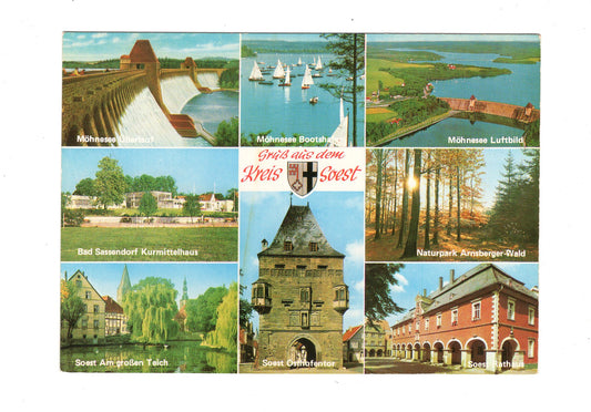 Ansichtskarte Kreis Soest / Bad Sassendorf / Rathaus Soest +++