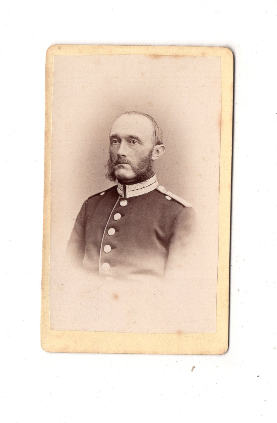 Fotografie Soldat - Hannover um 1870 / CDV M1-04