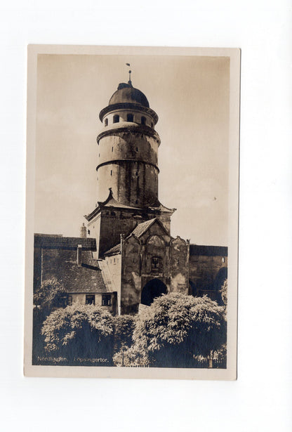 Ansichtskarte Nördlingen / Löpsinger Tor