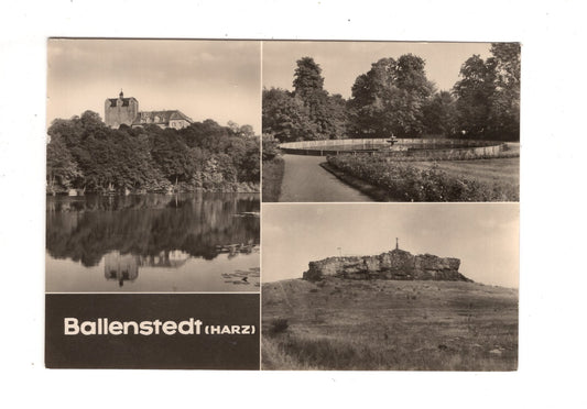 Ansichtskarte Ballenstedt / Harz / Schloss +++ / K1-56
