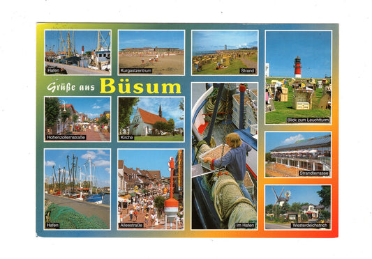 Ansichtskarte Nordseeheilbad Büsum