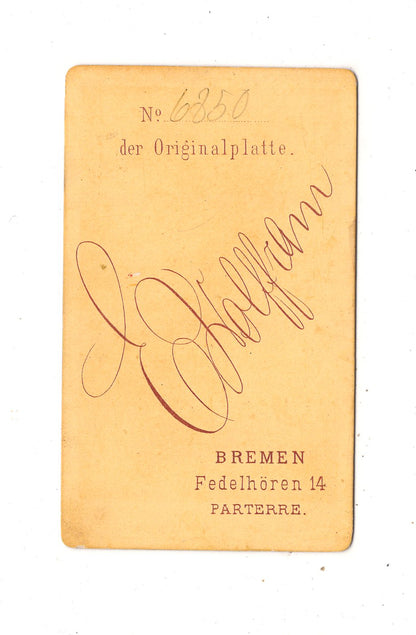 Fotografie Feine Dame - Bremen 1870er