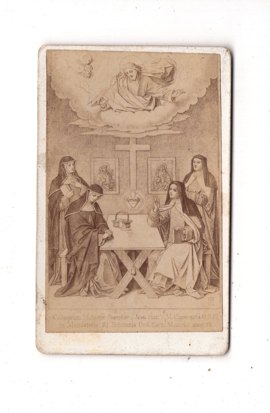 Fotografie Kunst / Nonnen am Tisch - 1870er