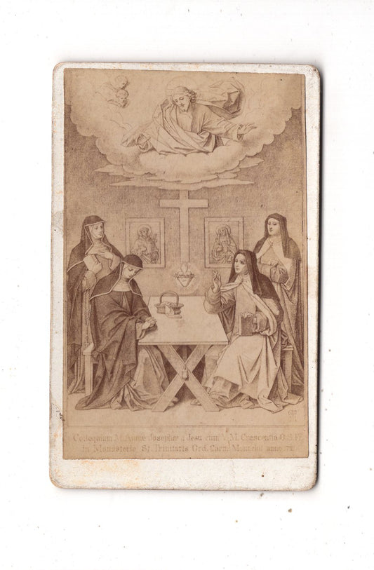 Fotografie Kunst / Nonnen am Tisch - 1870er