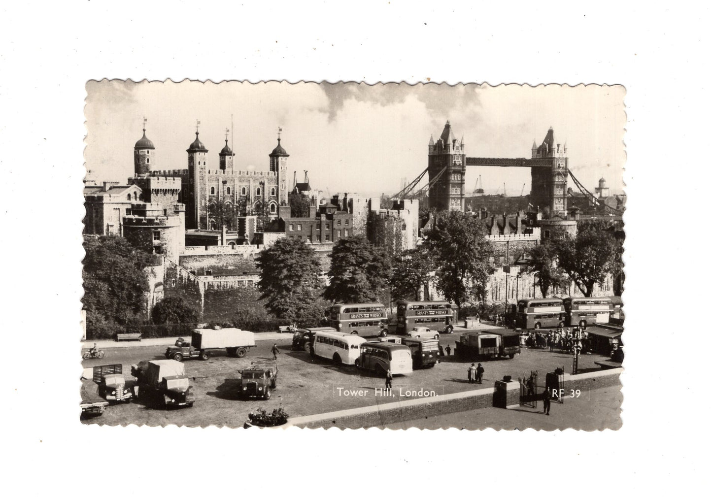 Ansichtskarte London / Tower Hill / England / M1-67