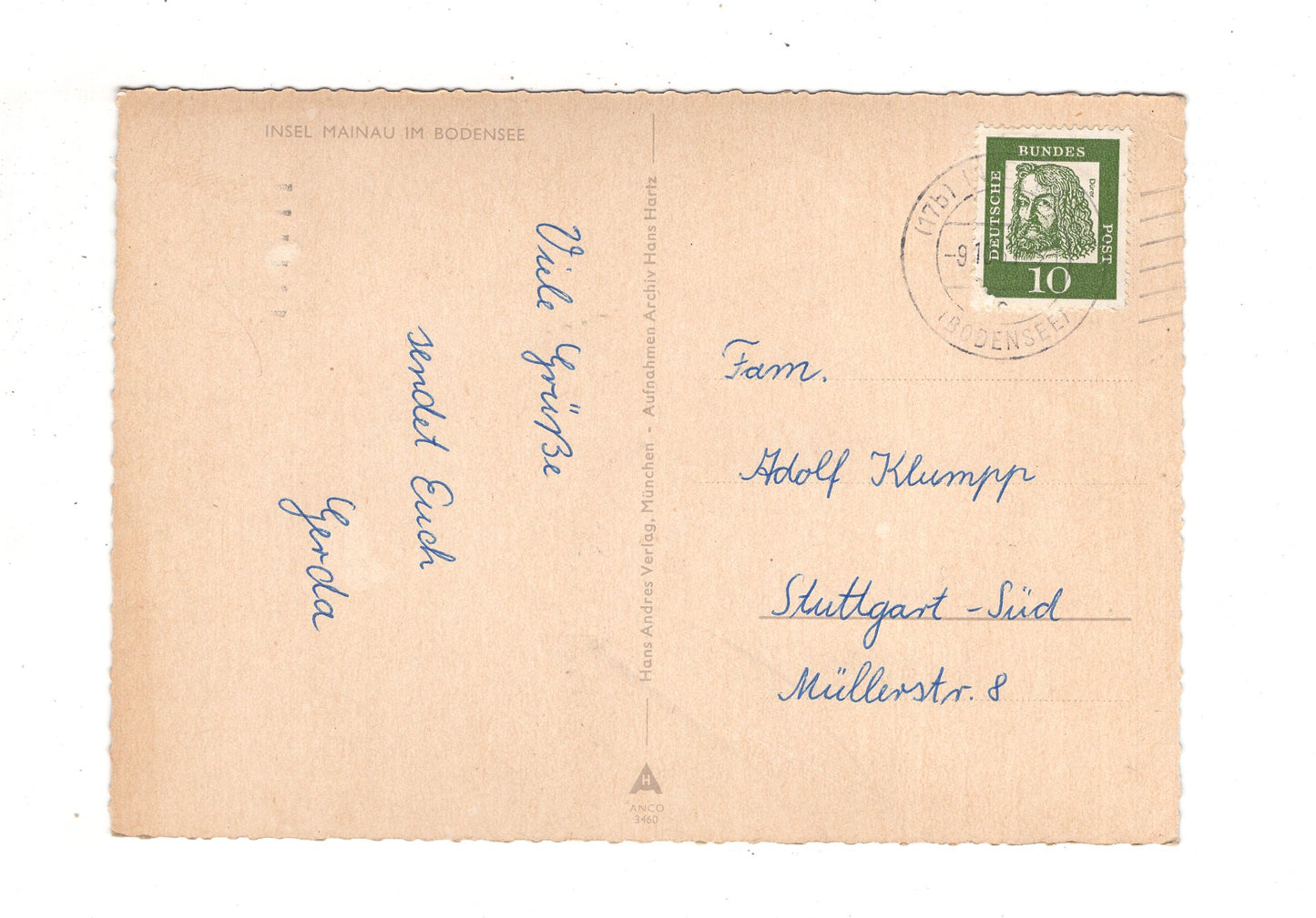 Ansichtskarte Insel Mainau im Bodensee / J1-64