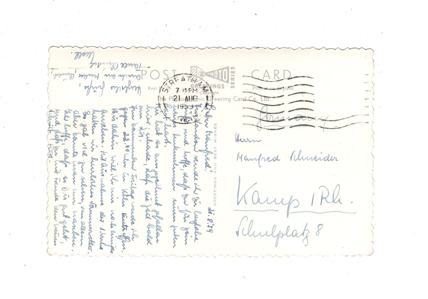 Ansichtskarte London / Tower Hill / England / M1-67