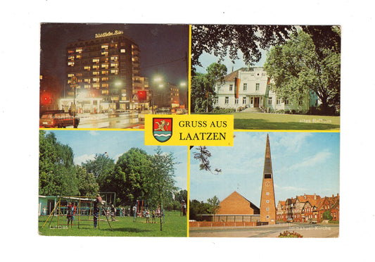 Ansichtskarte Laatzen / Altes Rathaus / Hildesheimer Straße +++
