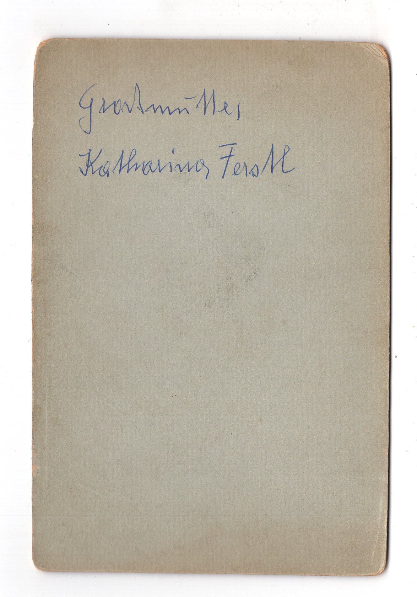 Fotografie Feine Dame / Katharina Ferstl - Wien um 1910 / CAB W-19