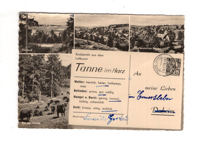 Ansichtskarte Tanne im Harz / Freibad +++ / K1-56