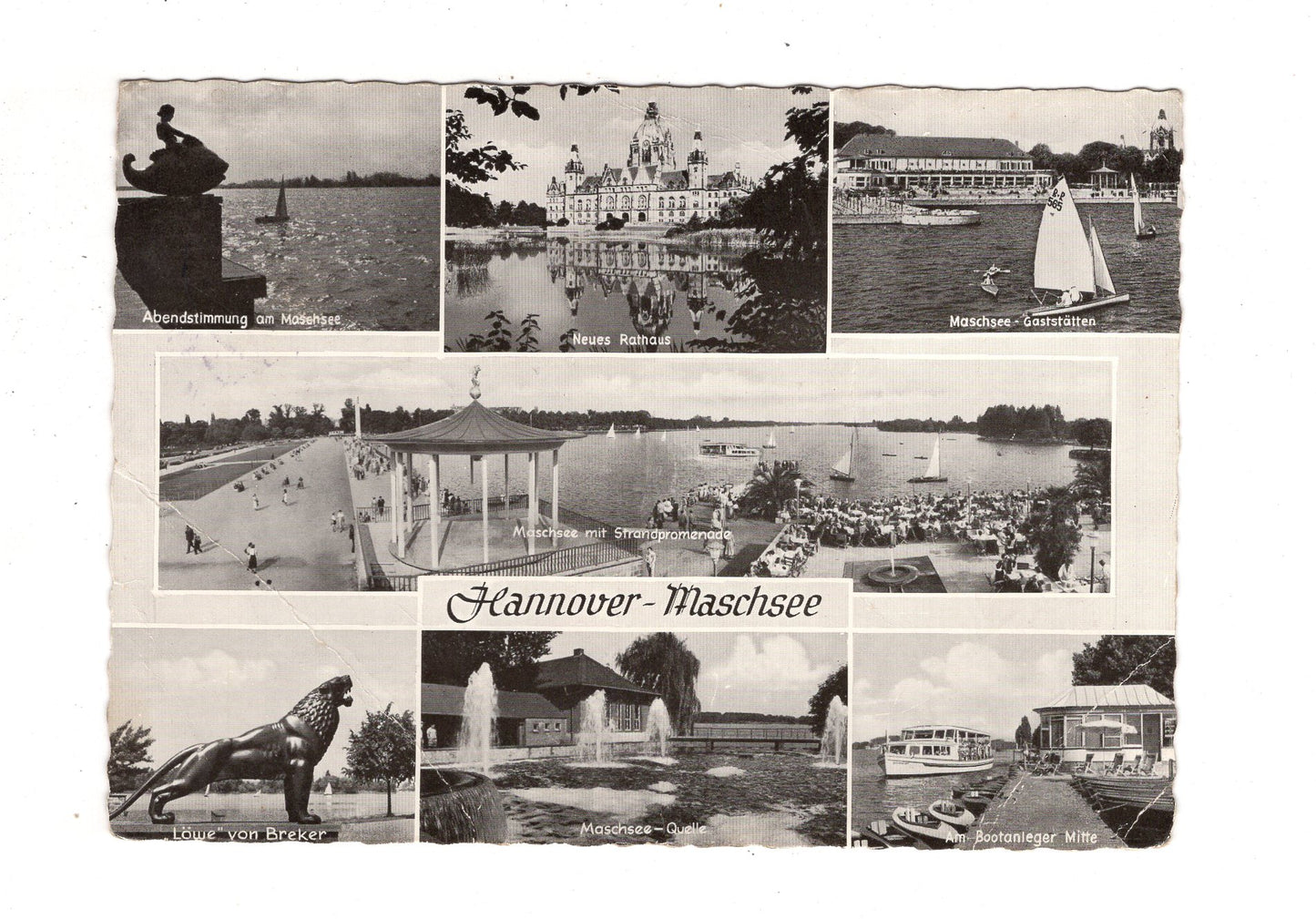 Ansichtskarte Hannover / Maschsee  / I1-66