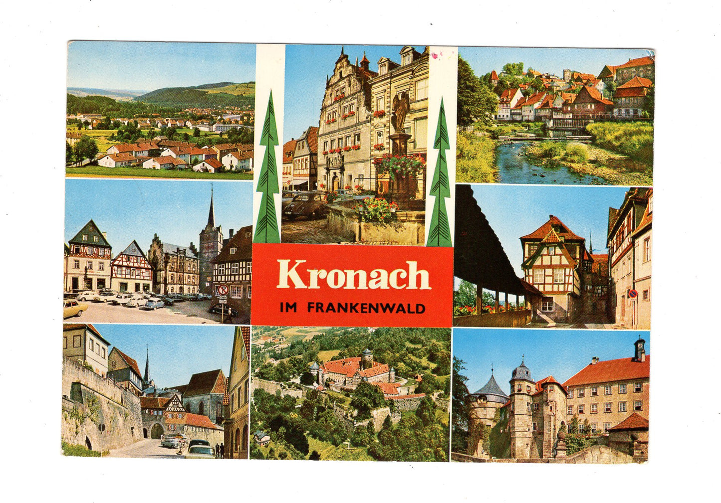 Ansichtskarte Kronach im Frankenwald