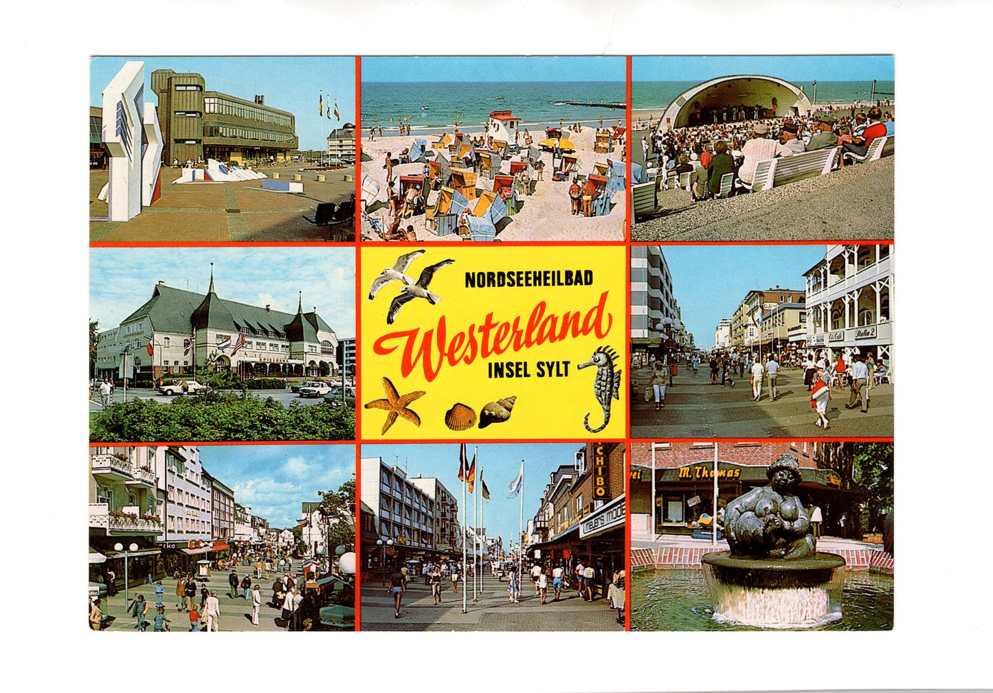 Ansichtskarte Nordseeheilbad Westerland / Insel Sylt
