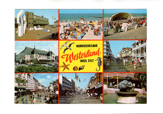 Ansichtskarte Nordseeheilbad Westerland / Insel Sylt