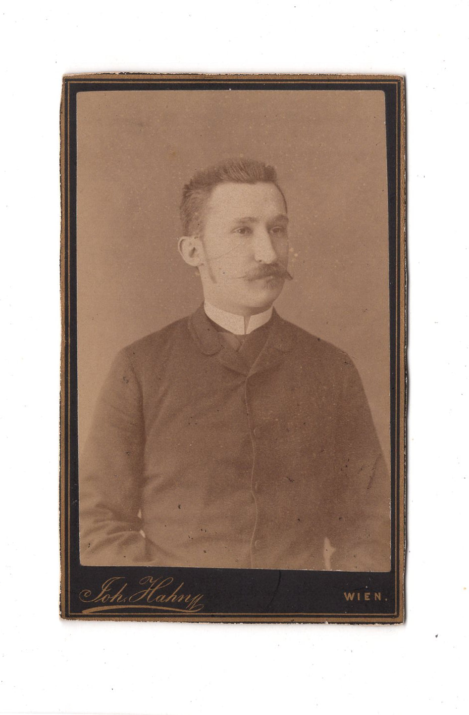 Fotografie Herrenportrait - Wien 1880er / CDV C1-19