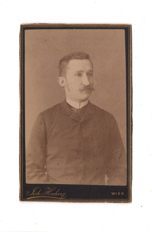 Fotografie Herrenportrait - Wien 1880er / CDV C1-19