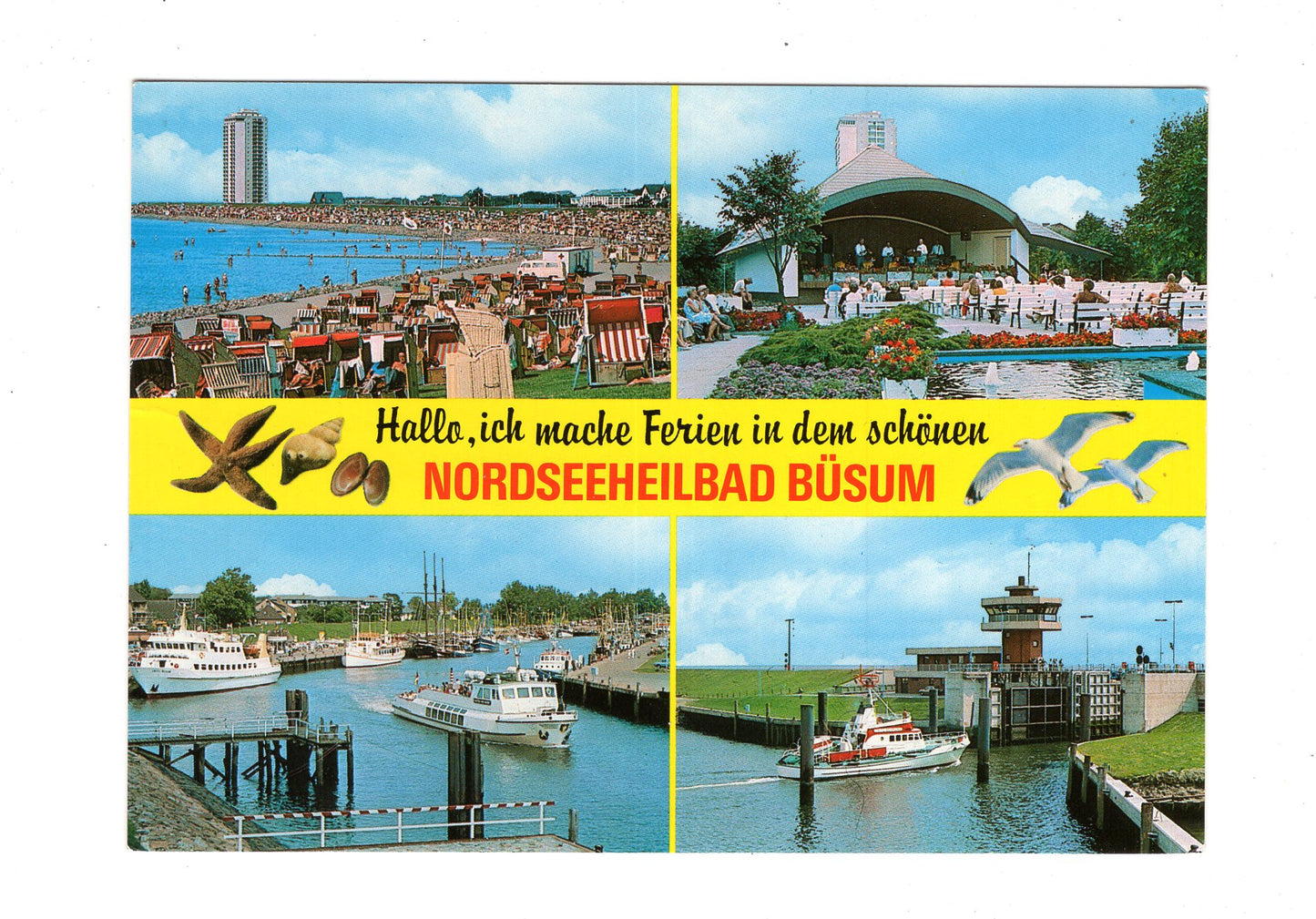 Ansichtskarte Nordseeheilbad Büsum