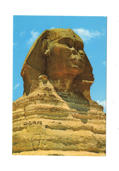 Ansichtskarte Gizeh / Kopf der Sphinx / Ägypten