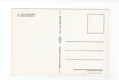 Ansichtskarte Playa Tramuntana / Formentera / Spanien