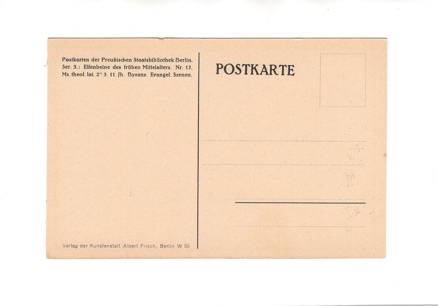 Ansichtskarte / Kunst Postkarte der Preußischen Staatsbibliothek Berlin