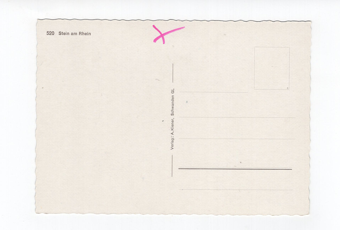 Ansichtskarte Stein am Rhein / Schweiz