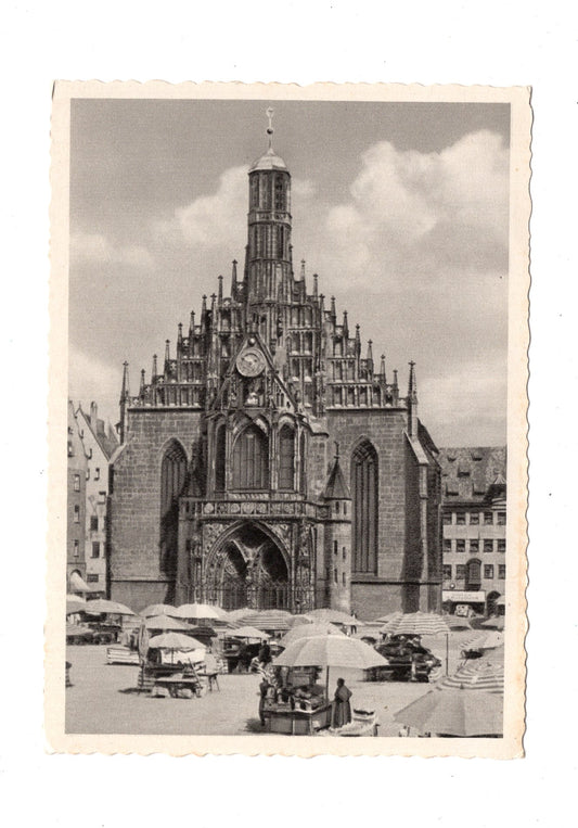 Ansichtskarte Nürnberg / Frauenkirche
