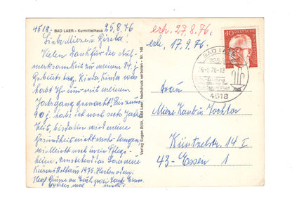 Ansichtskarte Bad Laer / Kurmittelhaus