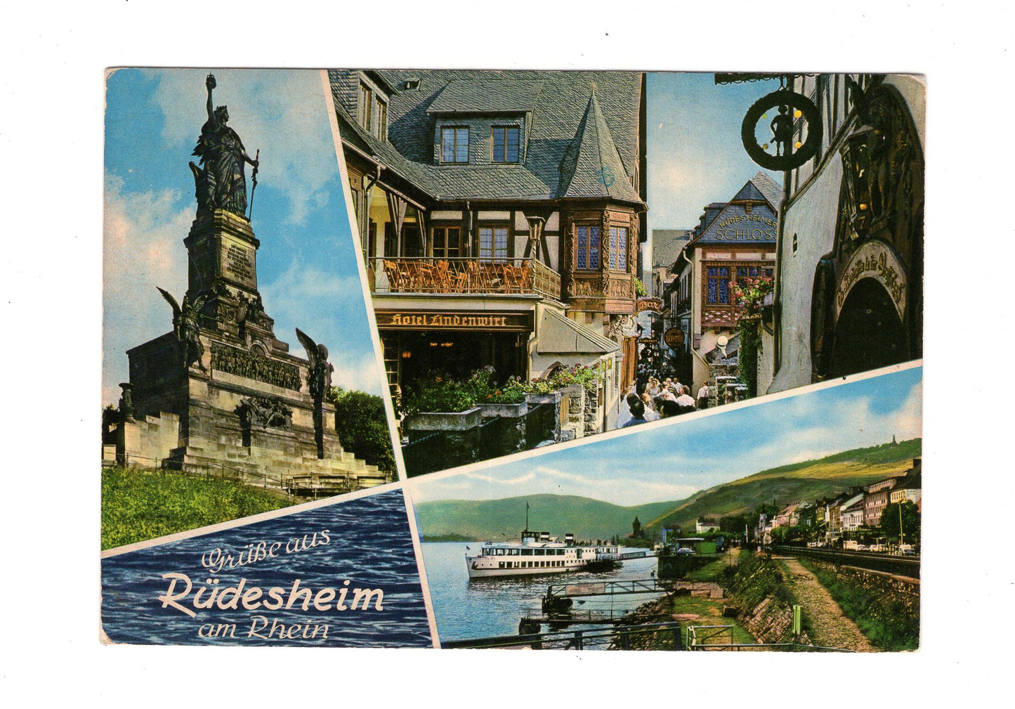 Ansichtskarte Rüdesheim am Rhein